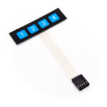 Clavier Souple 4 Touches (1x4)