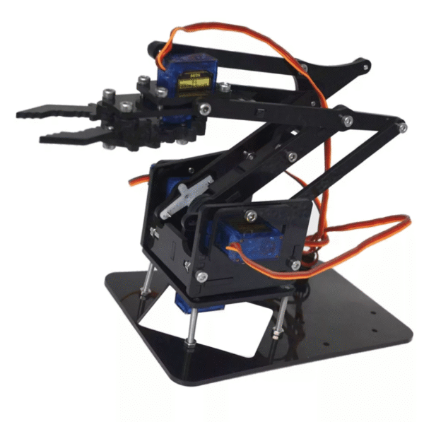 Kit Bras Robotique + 4 Servomoteurs