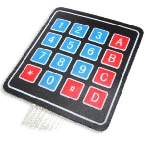 Clavier Souple 16 Touches – 4x4 Membrane Keypad pour Arduino / ESP32