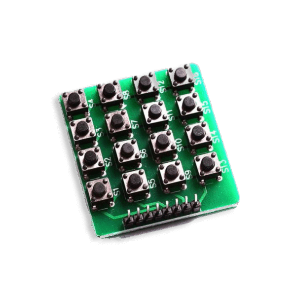 Clavier Rigide 16 Boutons (4x4) – Matrice de touches pour Arduino / ESP32