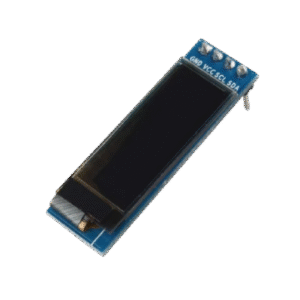 Écran OLED 0.91" I2C – SSD1306 – 128x32 Pixels (4 PINS)