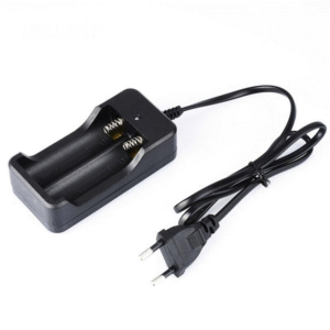 Chargeur 2 Cellules Li‑ion 18650 – Chargeur Léger et Intelligent