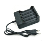 Chargeur 4 Cellules Li‑ion 18650 – Chargeur Léger et Intelligent