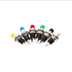 Bouton Poussoir Multicolore 7 mm Normalement Fermé (NF)