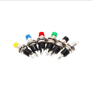 Bouton Poussoir Multicolore 7 mm Normalement Fermé (NF)
