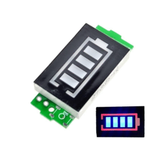 Indicateur Niveau Batterie LiPo - Bleu