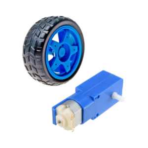 Kit Moteur et Roue Bleue