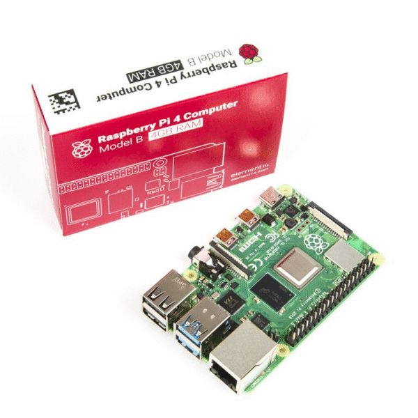 Raspberry Pi 4 Modèle B – 4 Go RAM
