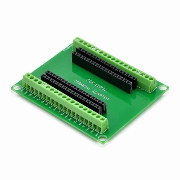 Carte d'Extension pour ESP32 – Adaptateur GPIO 30 Broches avec Borniers à Vis