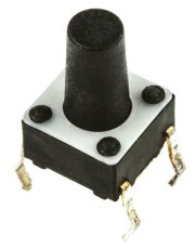 Bouton Poussoir Touche 6x6x10 mm