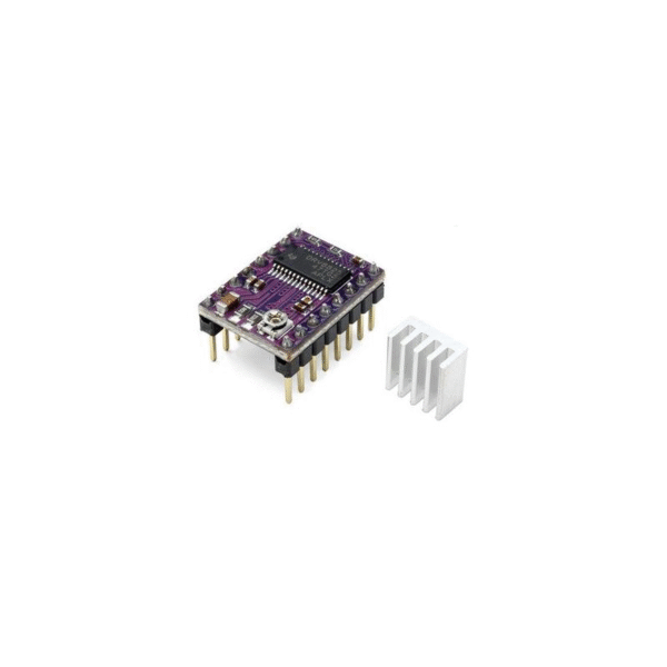 Module Driver DRV8825 pour Moteur Pas à Pas – 8.2-45V / 2.5A avec Radiateur