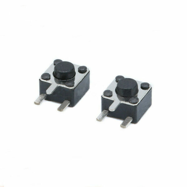 Bouton Poussoir Tactile SMD 6x6 mm 3 Pins