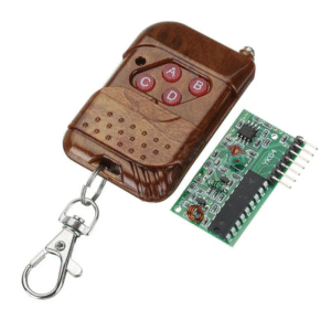 Kit Télécommande RF 433MHz 4 Canaux + Récepteur IC 2262/2272 pour Arduino