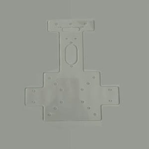 Châssis Robot Suiveur de Ligne en Plexi (2mm)