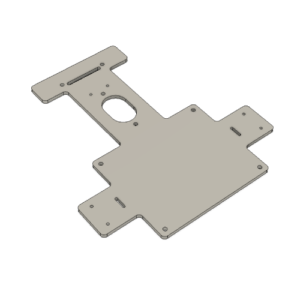 Châssis Robot Suiveur de Ligne en Plexi