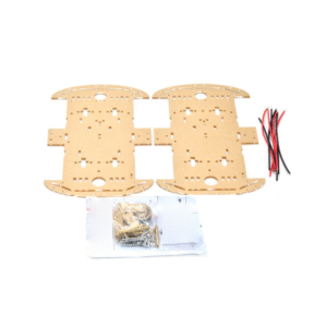 Châssis Robot 4WD en Plexiglas