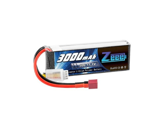 Batterie Lipo 3S Zeee 11,1V 3000mAh 50C