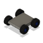 Châssis en Alugobond pour Robot Tout Terrain (Dimensions sur Mesure)