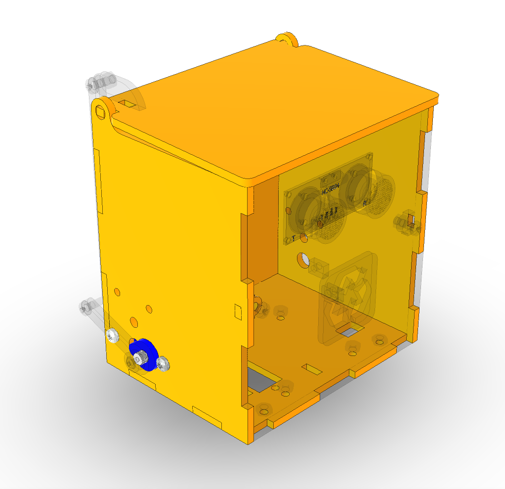 Fixer servo moteur