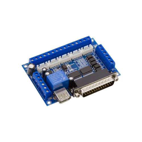 Contrôleur CNC MACH3 5 Axes – Driver Moteur Pas à Pas USB/Parallèle