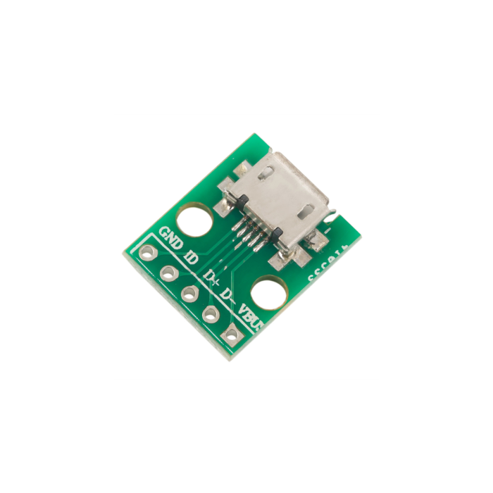 Micro USB Femelle vers DIP 2.54mm – Module Adaptateur